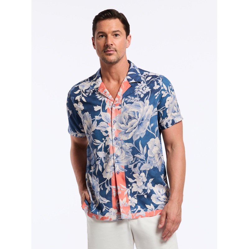 MALTA SHORT SLEEVE BUTTON DOWN SHIRT