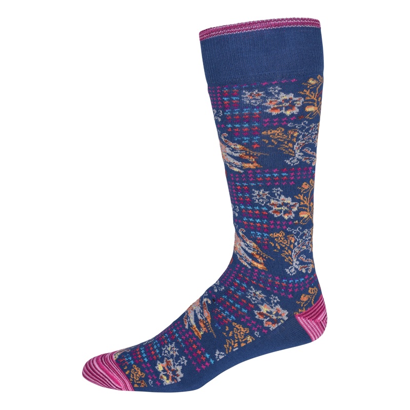 MANUCCI SOCKS|COBALT|EA