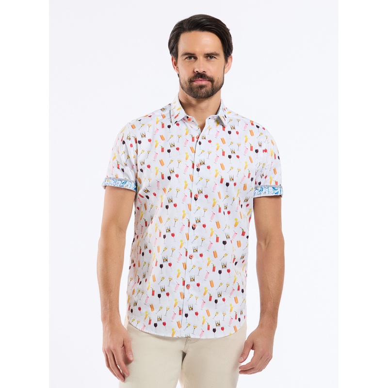 NORWOOD SHORT SLEEVE BUTTON DOWN SHIRT