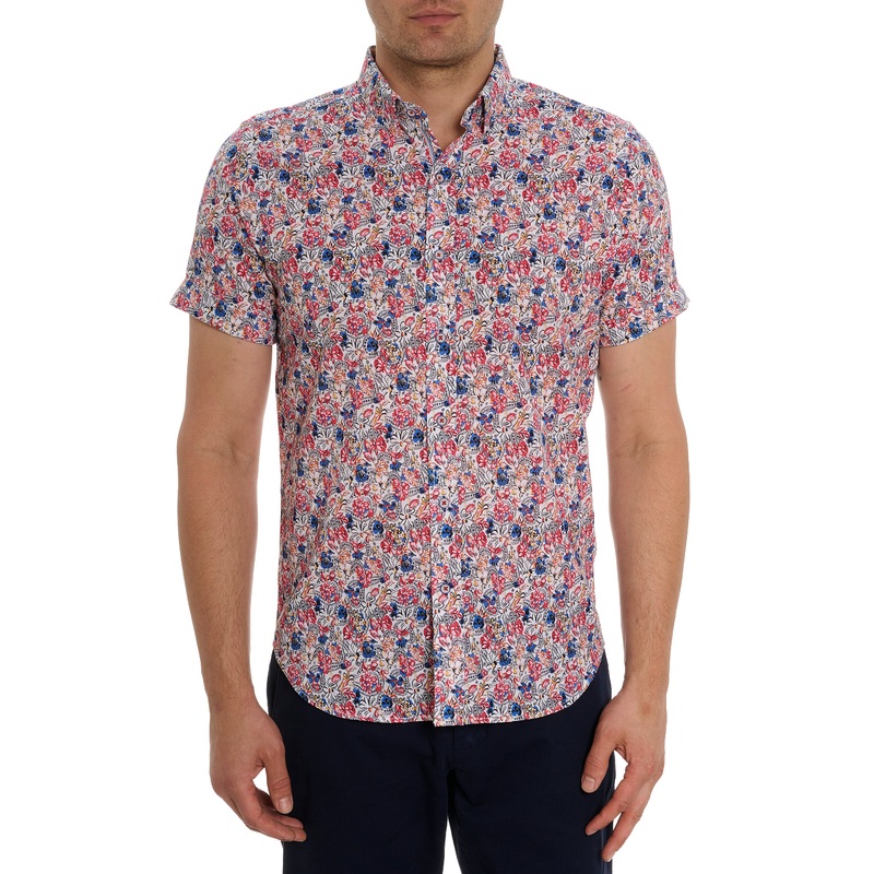 PADAR SHORT SLEEVE BUTTON DOWN SHIRT