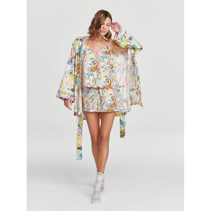 PAISLEY ROBE|MULTI|S-M|L-XL