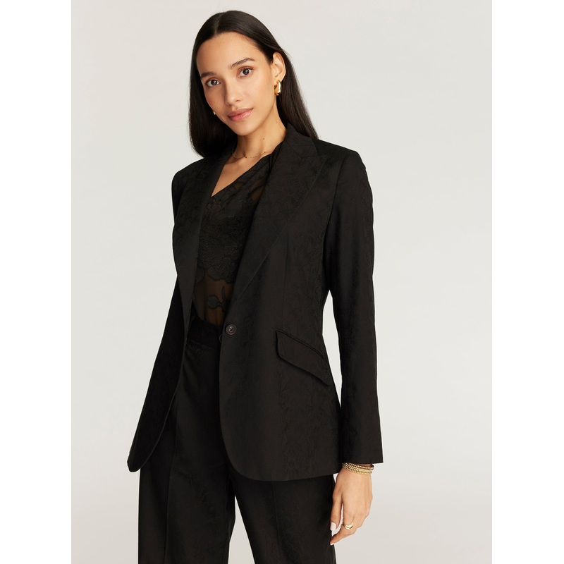 PENELOPE JACKET|BLACK|2|4|6|8|10|12|14