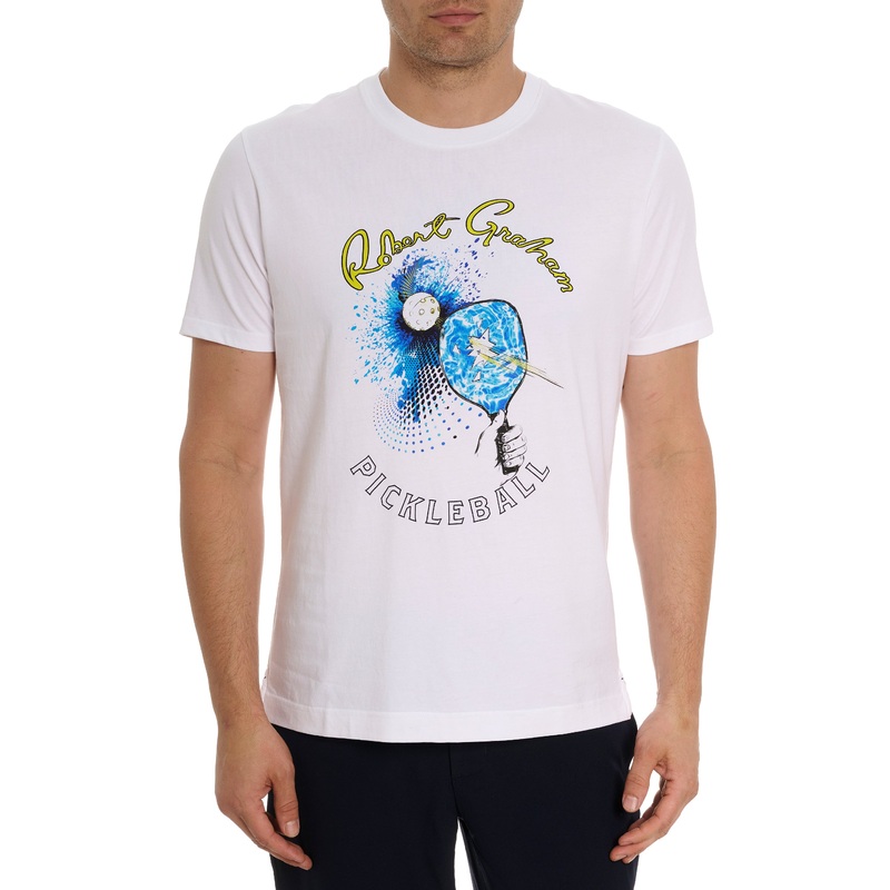 PICKLEBALL SLAP T-SHIRT|WHITE|XS|S|M|L|XL|2XL|3XL|4XL