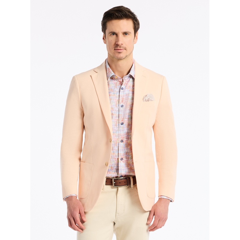 RAYBURN BLAZER|LT ORANGE|36W|38W|40W|42W|44W|46W|48W|50W|52W|54W|56W|58W