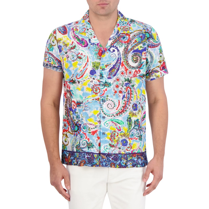 THE DRAKE SHORT SLEEVE BUTTON DOWN SHIRT