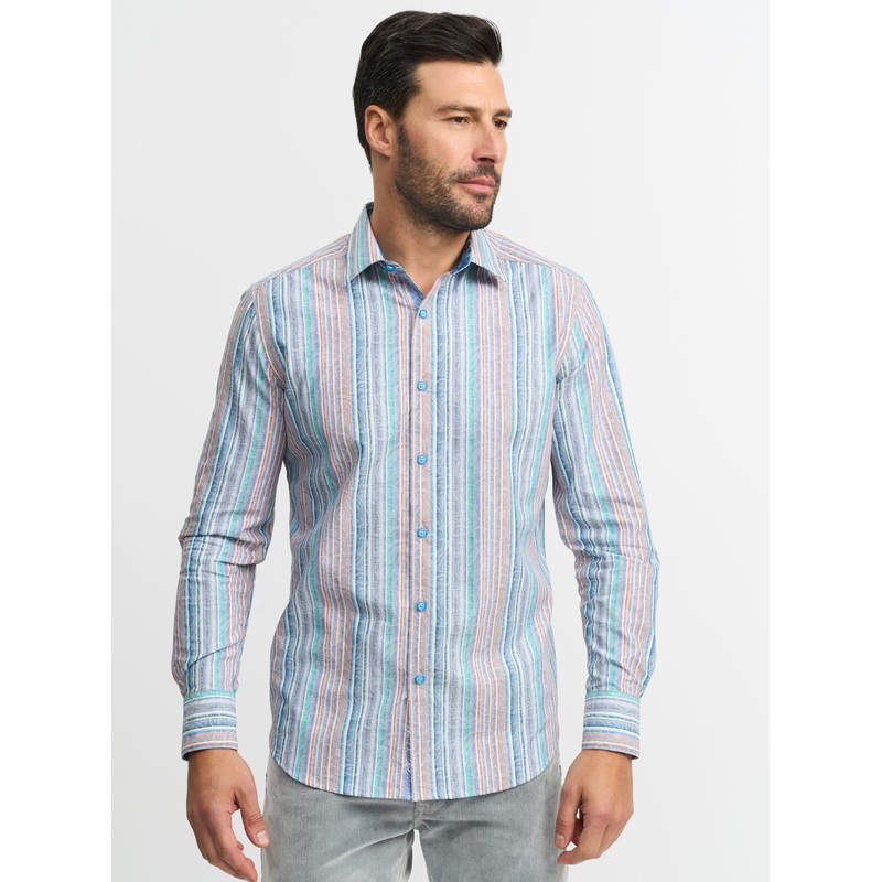 TYSON LONG SLEEVE BUTTON DOWN SHIRT