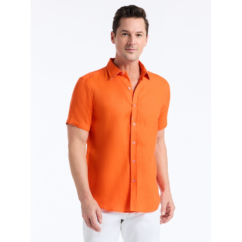 WENLOCK SHORT SLEEVE BUTTON DOWN SHIRT