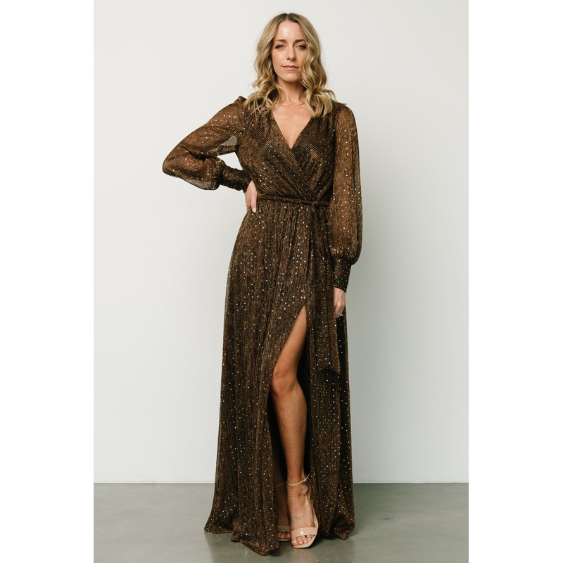 Abigail Sparkle Gown | Bronze|XS|S|M|L|XL|XXL|XXXL