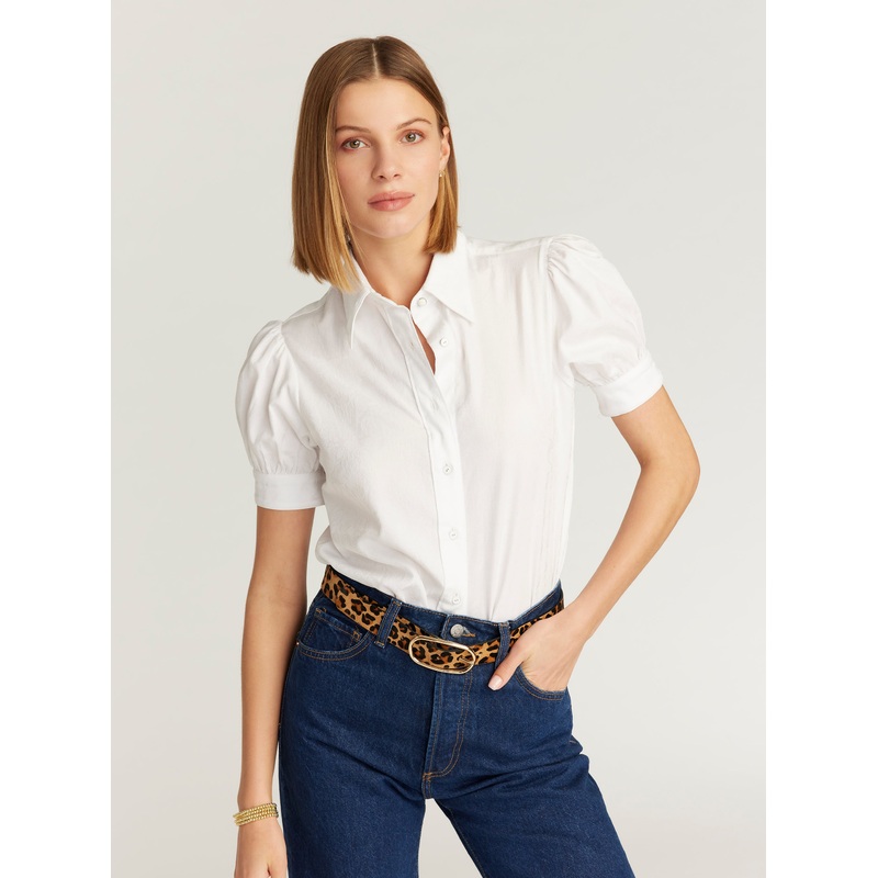 ANGIE SHIRT|WHITE|BLACK|XS|S|M|L|XL|2XL