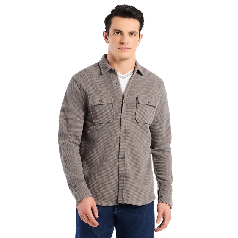 BRUNNER LONG SLEEVE KNIT SHIRT