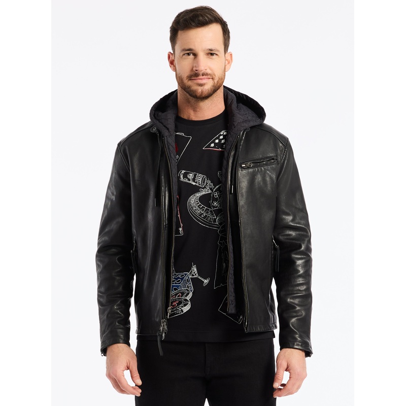 CEDRO LEATHER JACKET|BLACK|XS|S|M|L|XL|2XL|3XL|4XL