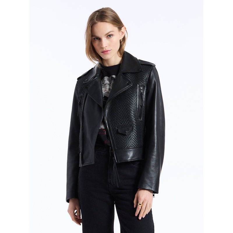 CLARA LEATHER JACKET|BLACK|XS|S|M|L|XL|2XL