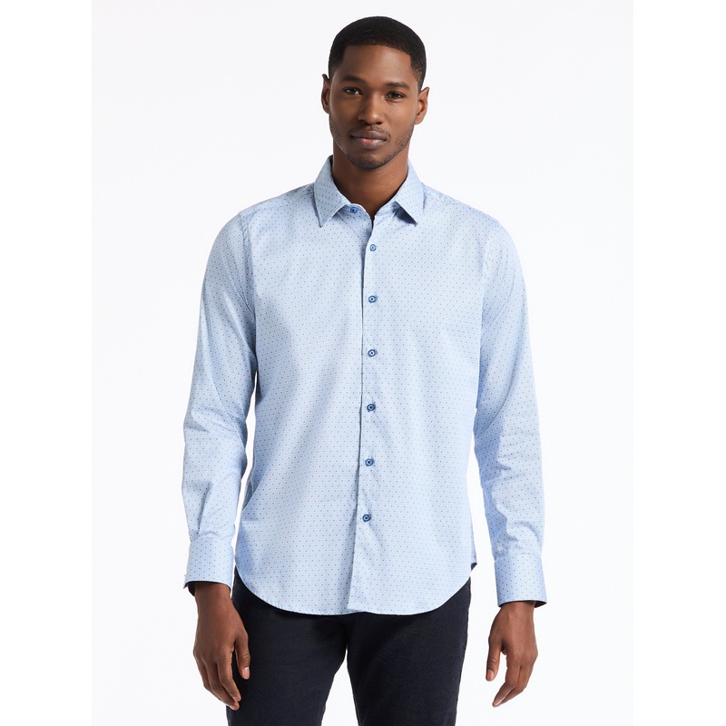 CLAYTON LONG SLEEVE BUTTON DOWN SHIRT