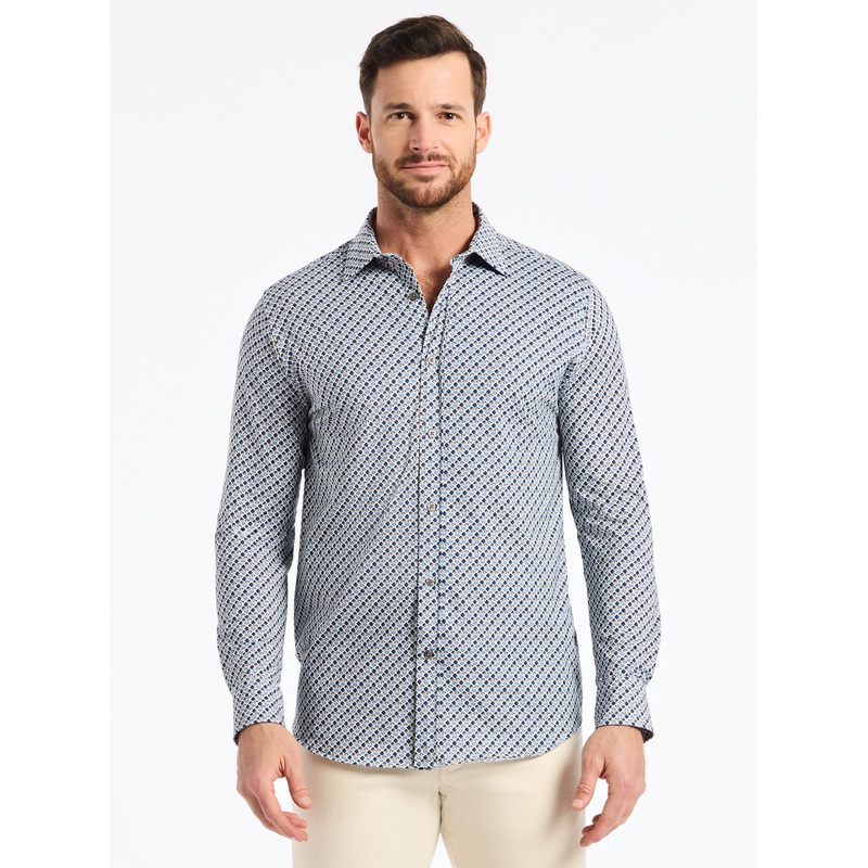 COOPER LONG SLEEVE BUTTON DOWN SHIRT