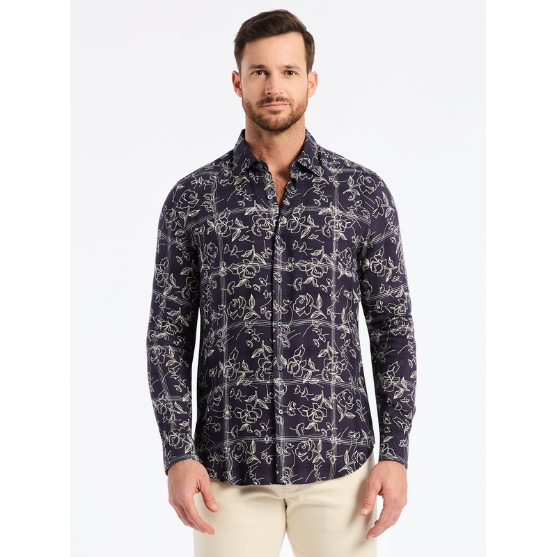ESSEX LONG SLEEVE BUTTON DOWN SHIRT