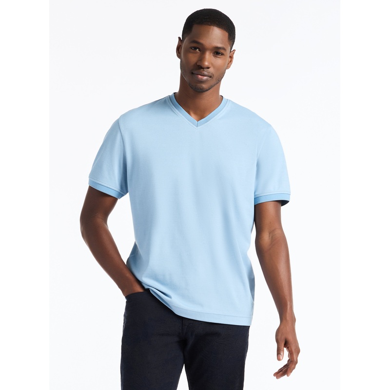 HOLTON SHORT SLEEVE T-SHIRT|SLATE BLUE|XS|S|M|L|XL|2XL|3XL|4XL