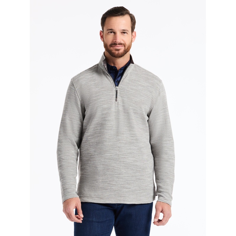 LEDSON LONG SLEEVE KNIT SHIRT|CHARCOAL|XS|S|M|L|XL|2XL|3XL|4XL