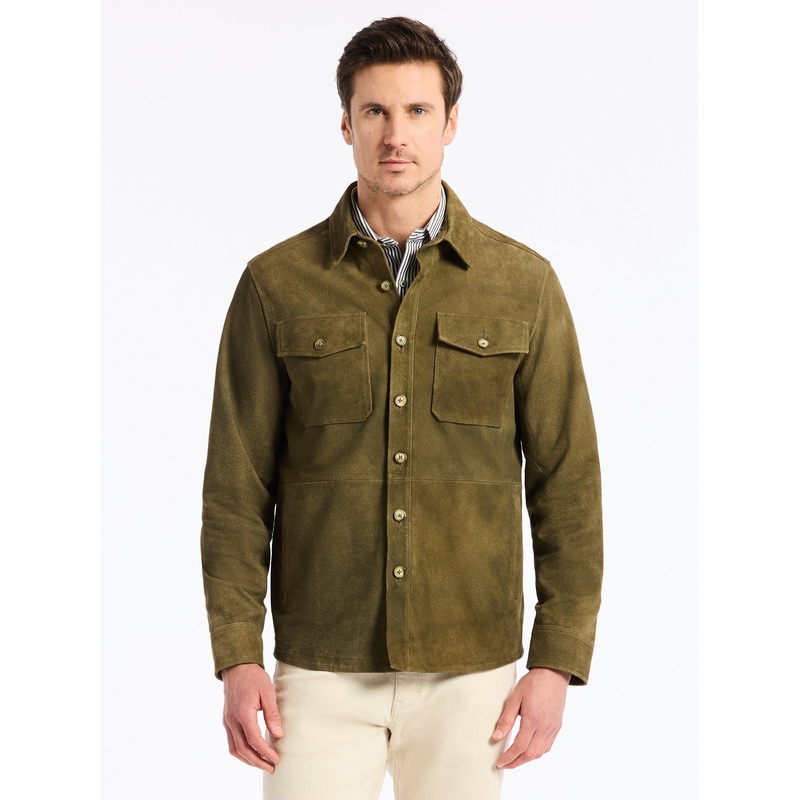 MANZO SUEDE JACKET|OLIVE|XS|S|M|L|XL|2XL|3XL|4XL