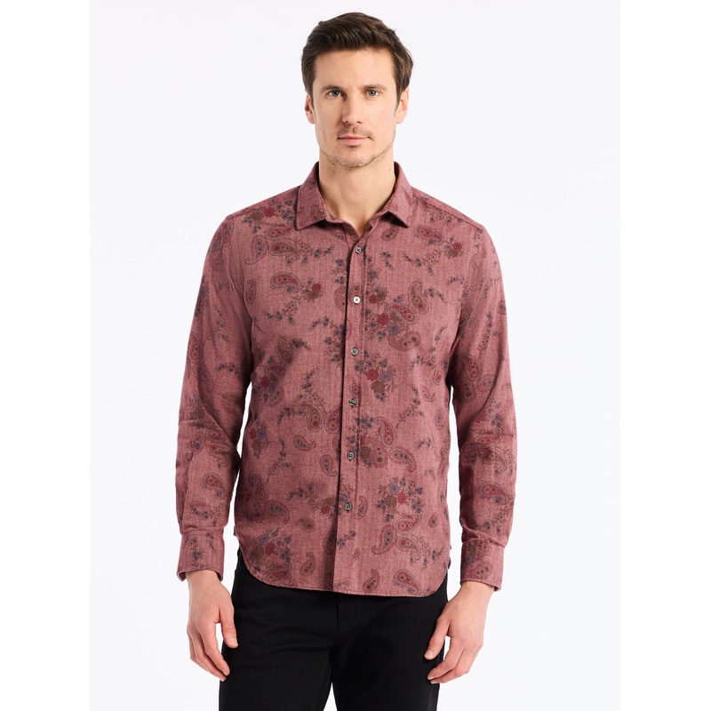MINETTA LONG SLEEVE BUTTON DOWN SHIRT