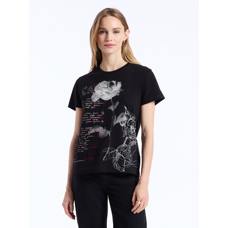 PETAL PAGES SHORT SLEEVE T-SHIRT