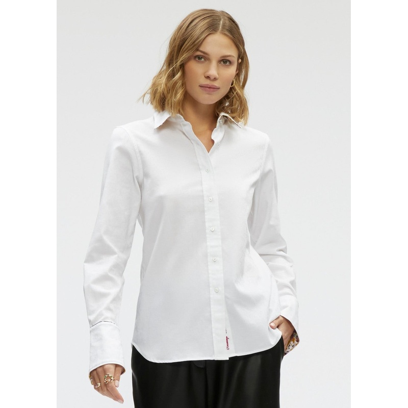 PRISCILLA SHIRT|WHITE|BLACK|XS|S|M|L|XL