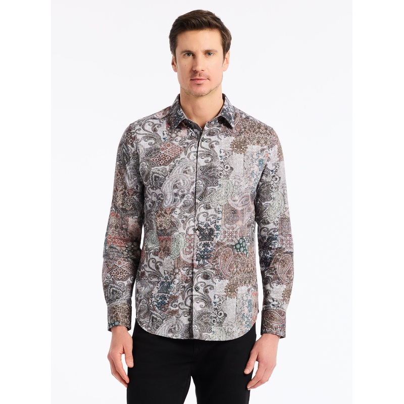 REMSEN LONG SLEEVE BUTTON DOWN SHIRT