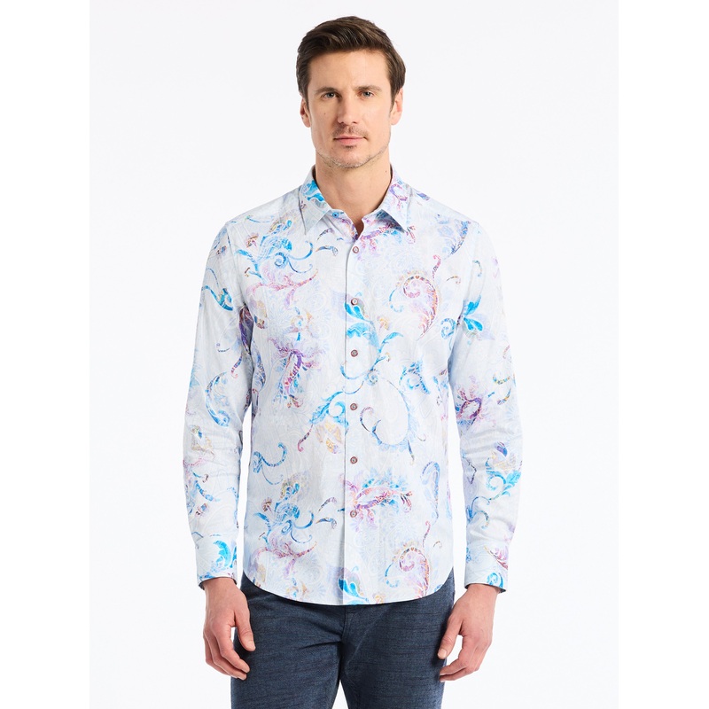 TILDEN LONG SLEEVE BUTTON DOWN SHIRT