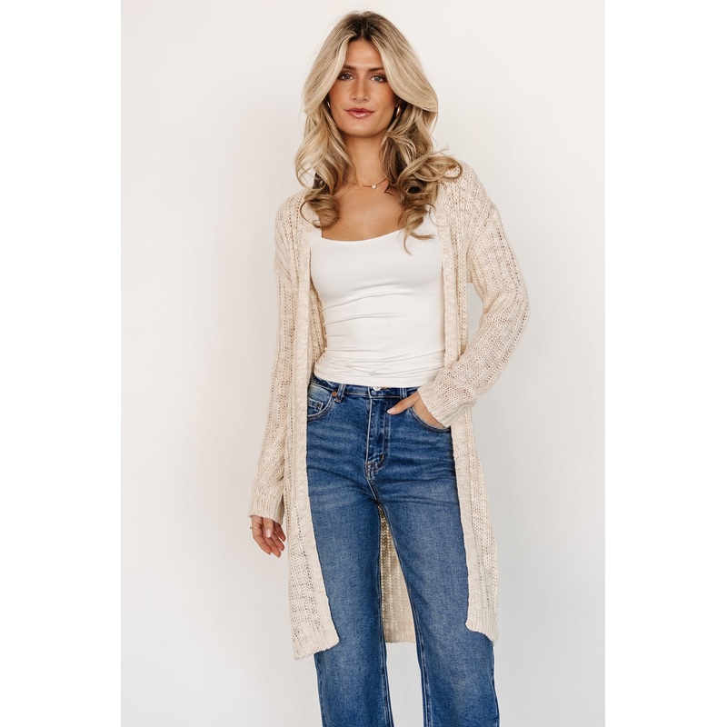 Devman Knit Cardigan | Cream|XS|S|M|L|XL|1XL|2XL|3XL