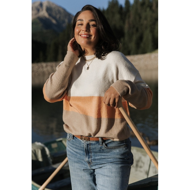 Rooney Sweater | Cream + Oatmeal