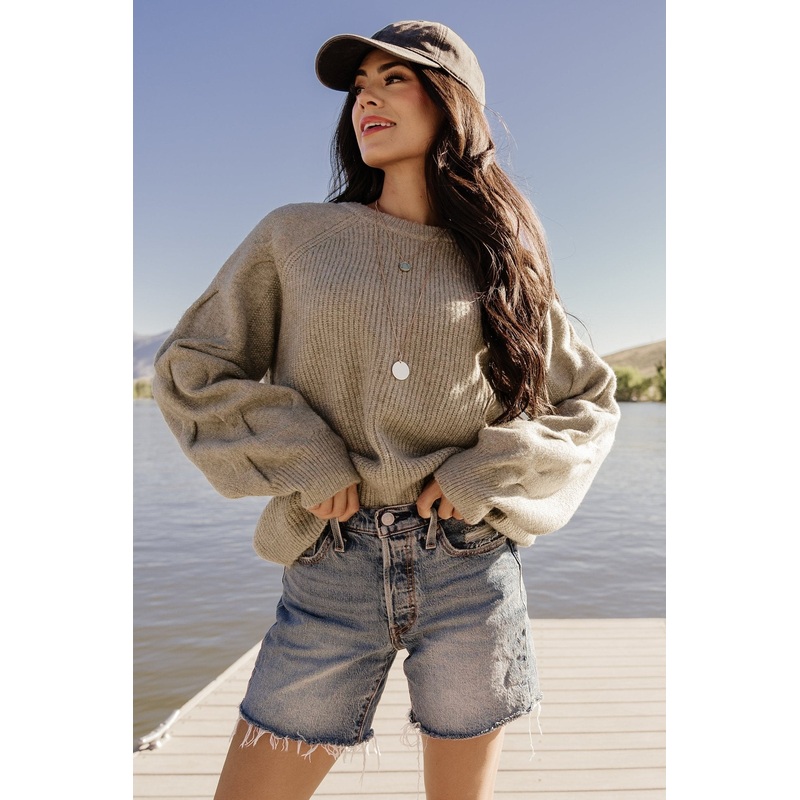 Vancouver Sweater | Light Olive