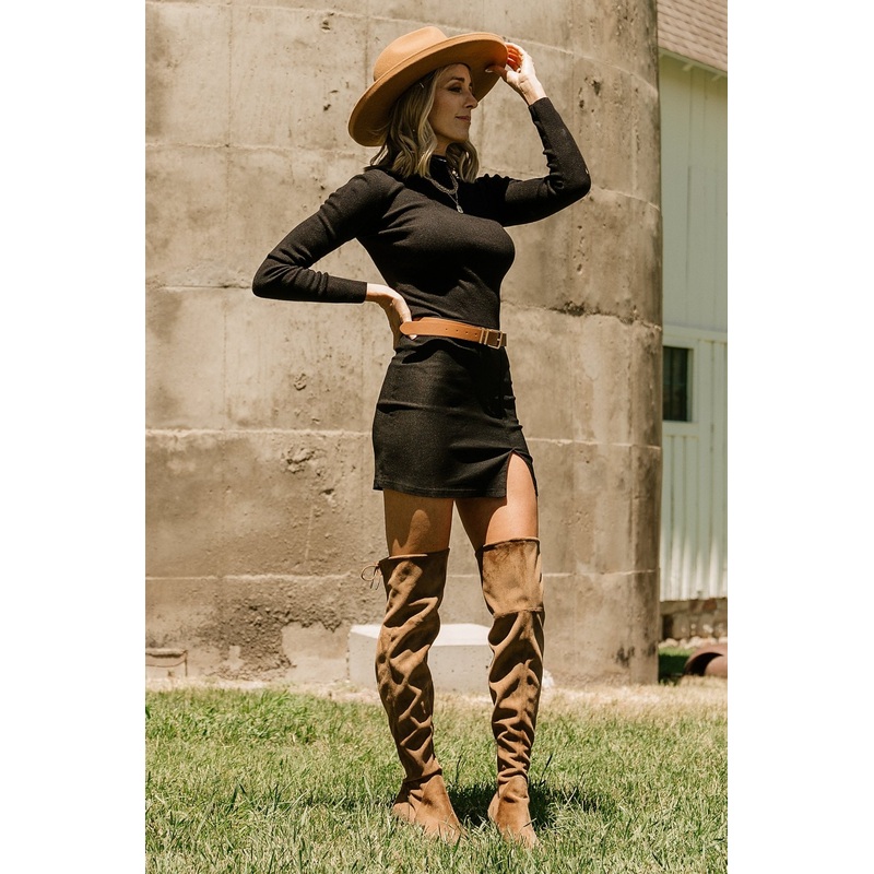 Frances Knit Top | Black|S|M|L|XL