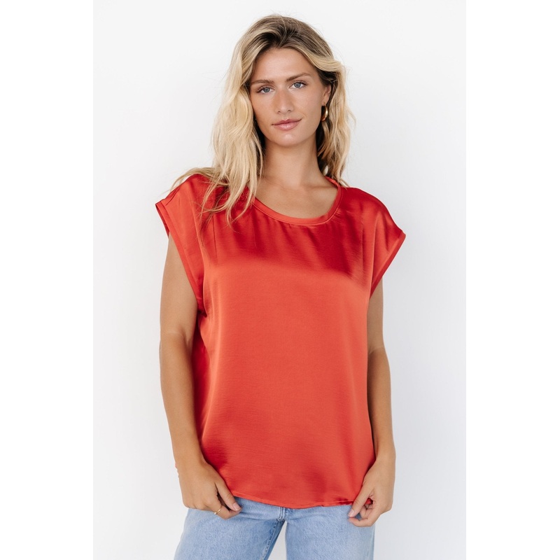 Adina Top | Rust|S|M|L|XL