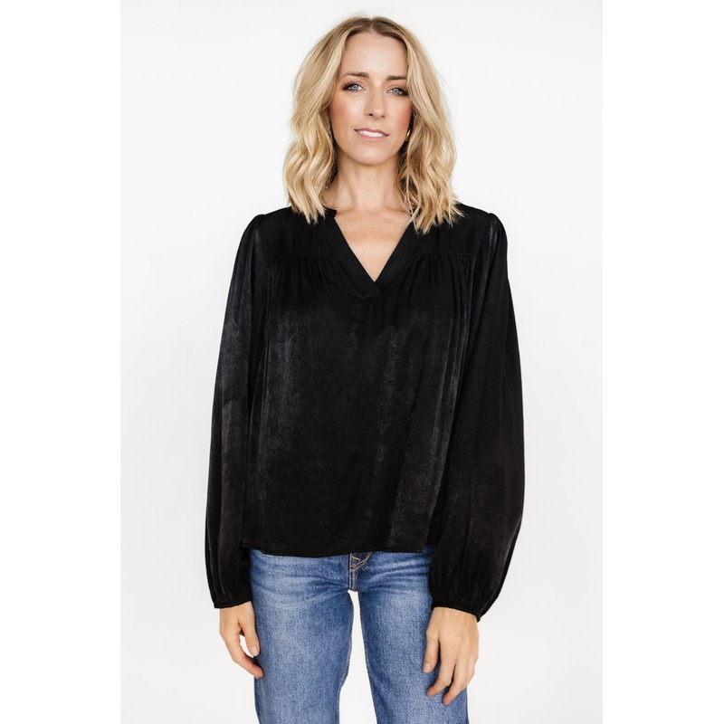 Alina Blouse | Black|S|M|L|XL