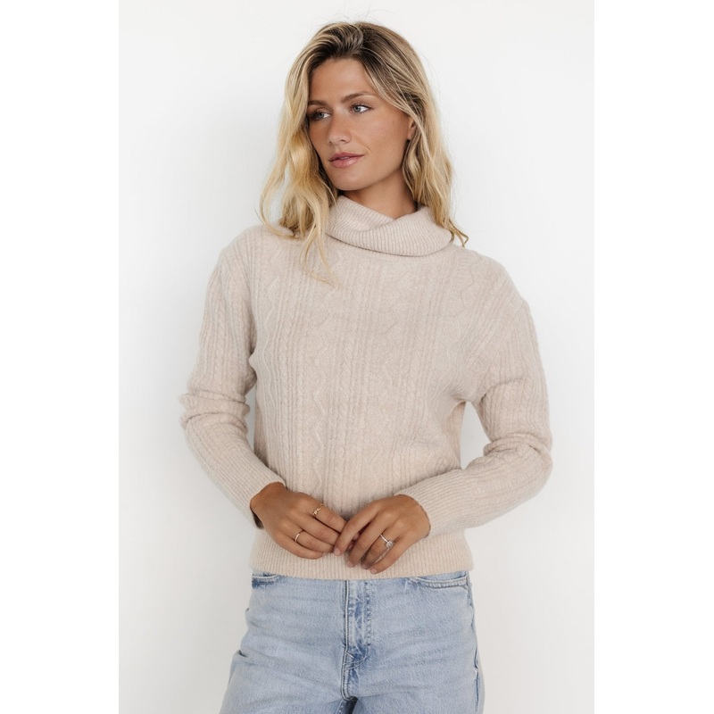 Luxembourg Sweater | Beige|S|M|L