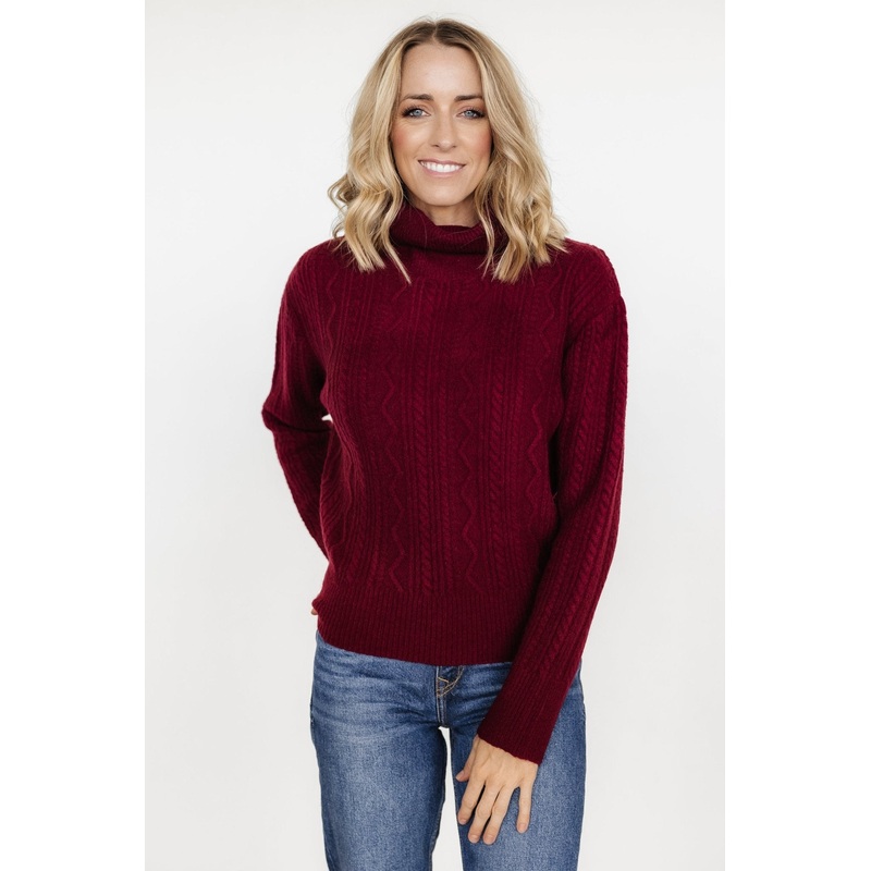 Luxembourg Sweater | Oxblood|S|M|L