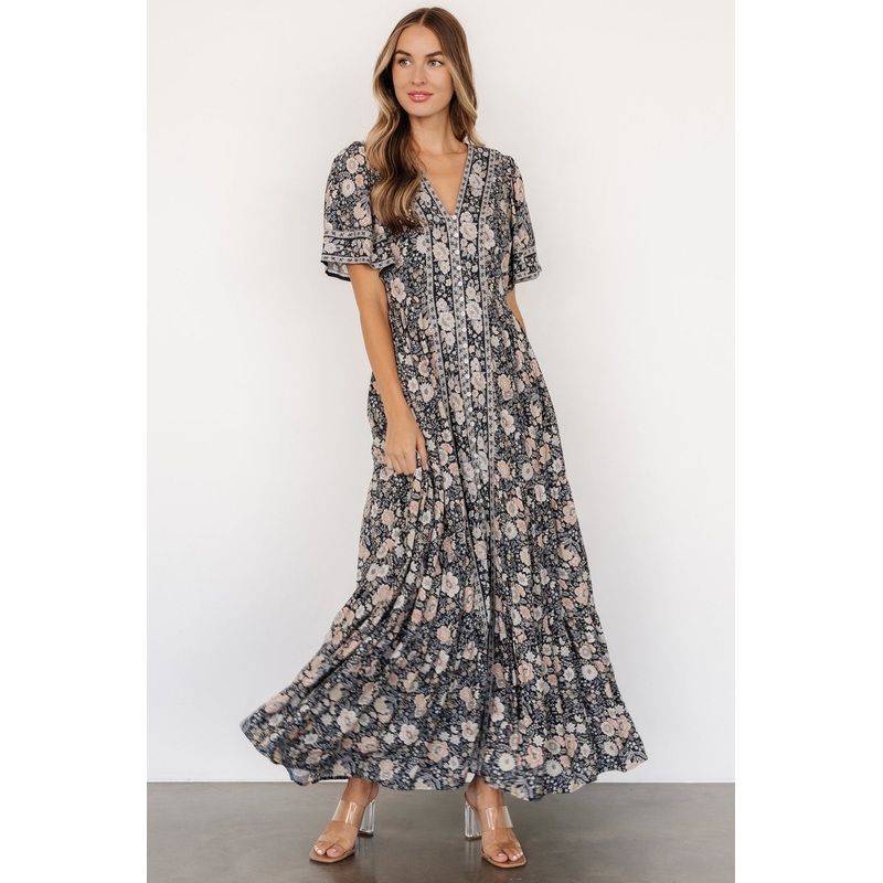 Cheryl Maxi Dress | Midnight Floral