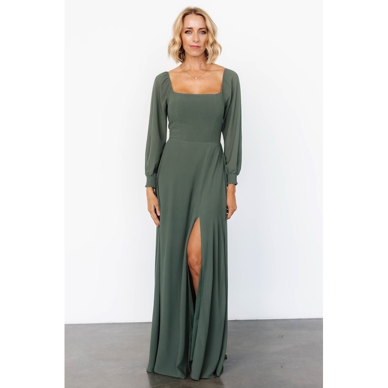 Giselle Maxi Dress | Dark Sage