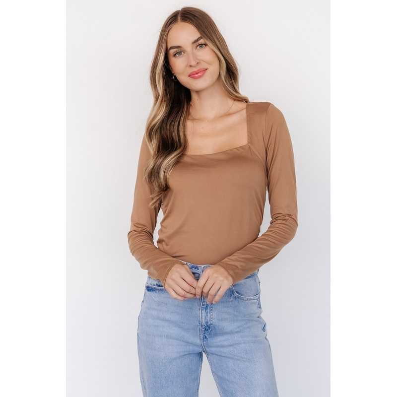 Kailee Top | Camel|S|M|L