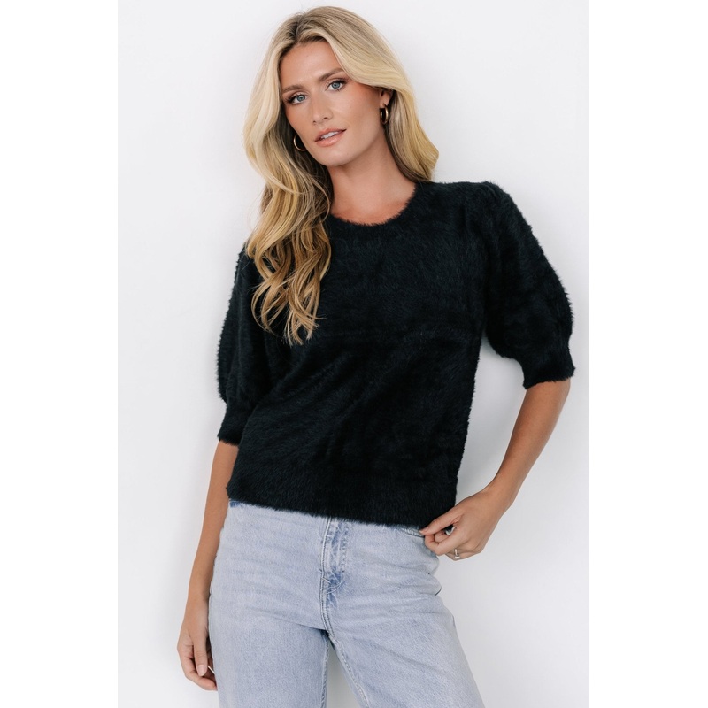 Vail Sweater Top | Black|S|M|L|XL
