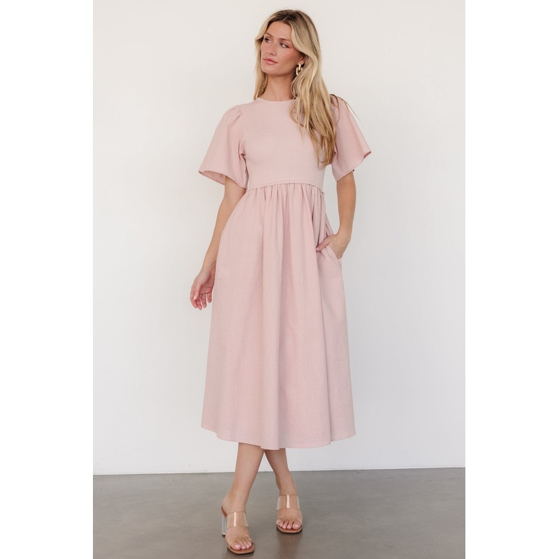 Cici Sweater Dress | Dusty Rose