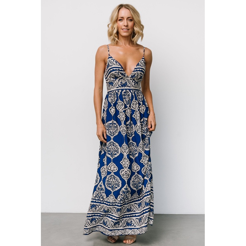 Davinah V Neck Maxi Dress | Blue Print