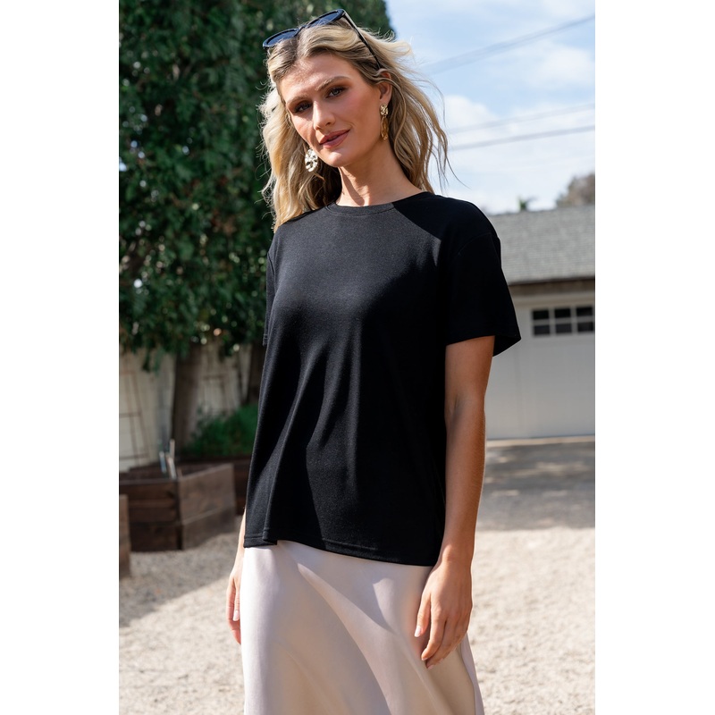 Elliot Relaxed Tee | Black|XS|S|M|L|XL|1XL|2XL|3XL