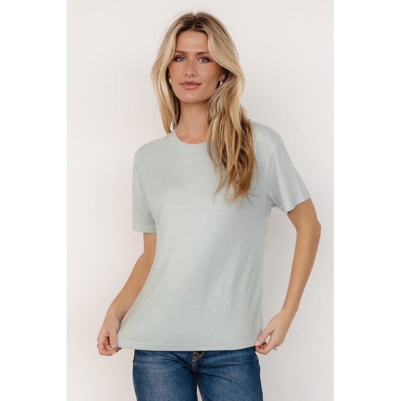 Elliot Relaxed Tee | Pale Mint