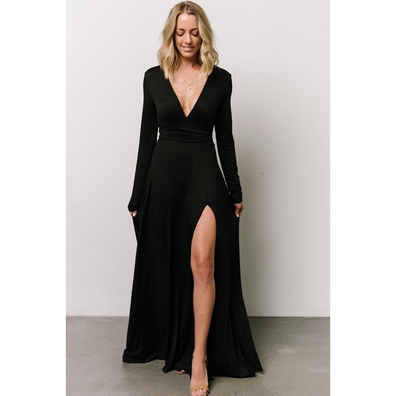 Arianna Maxi Dress | Black|S|M|L|XL|1XL|2XL|3XL
