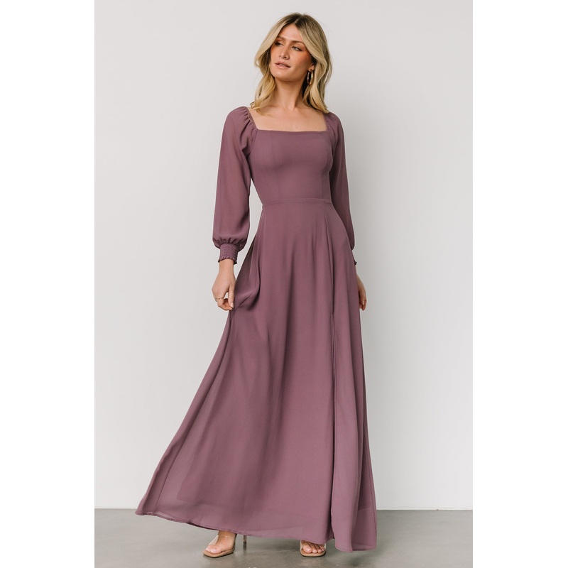 Giselle Maxi Dress | Vintage Plum