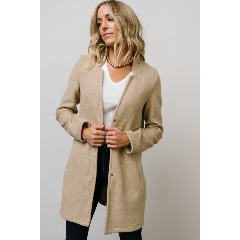 Knoll Notch Jacket | Oatmeal|XS|S|M|L|XL|14|16|18|20|22|24