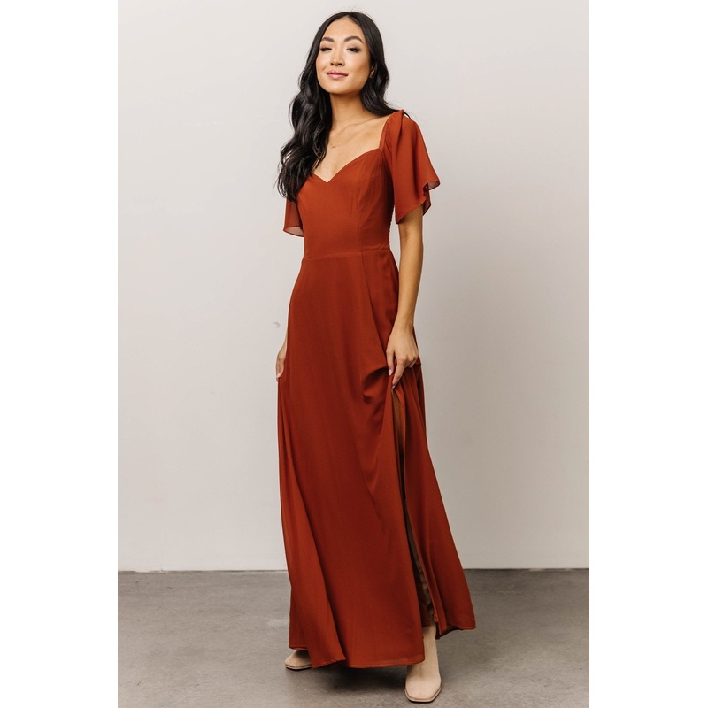 Sierra Sweetheart Maxi Dress | Spice