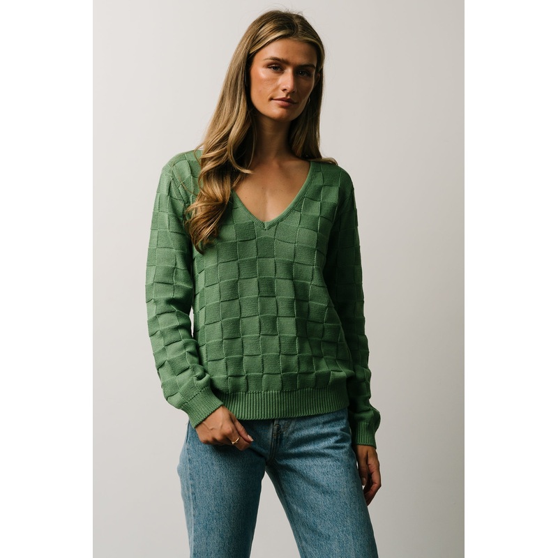 Troy Knit Sweater | Green|S|M|L|XL