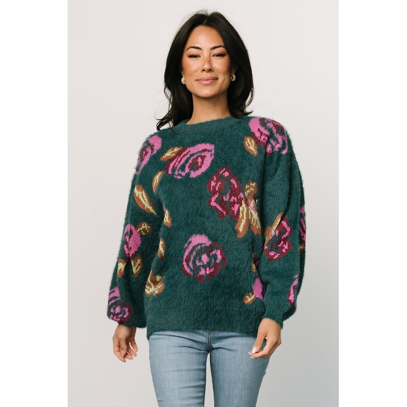 Ryder Sweater | Jade Multi Floral