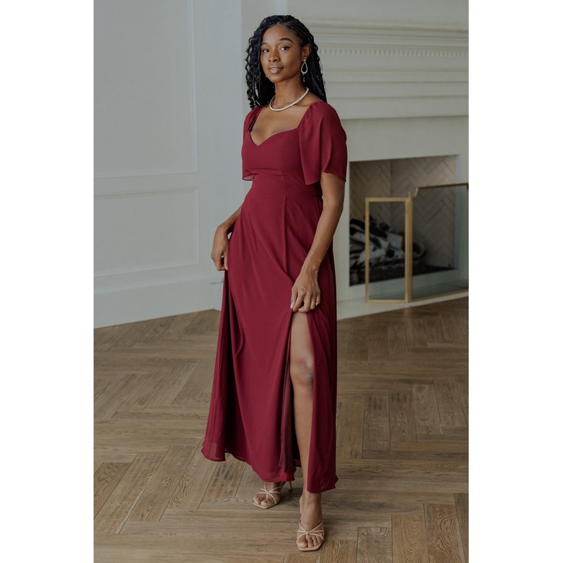 Sierra Sweetheart Maxi Dress | Mulberry